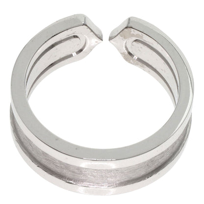 CARTIER C2 Diamond #48 Ring K18 White Gold Ladies [Used]