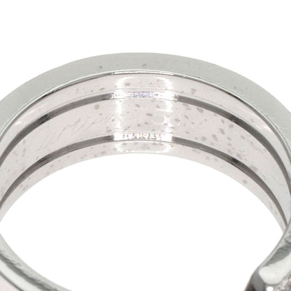 CARTIER C2 Diamond #48 Ring K18 White Gold Ladies [Used]