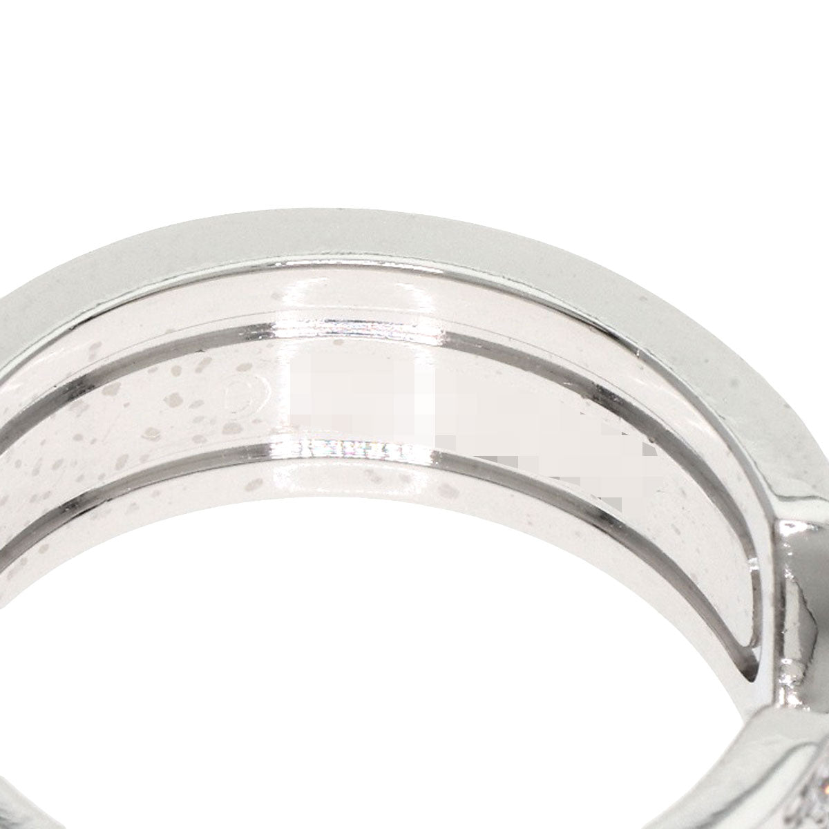 CARTIER C2 Diamond #48 Ring K18 White Gold Ladies [Used]