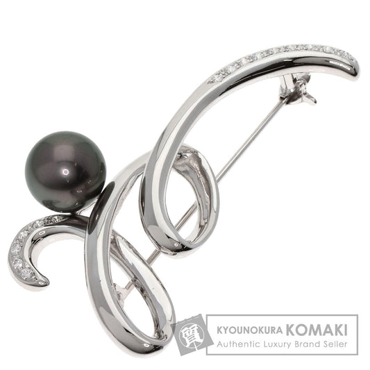 TASAKI Pearl Pearl Brooch Platinum PT900 Ladies [Used]