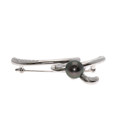 TASAKI Pearl Pearl Brooch Platinum PT900 Ladies [Used]