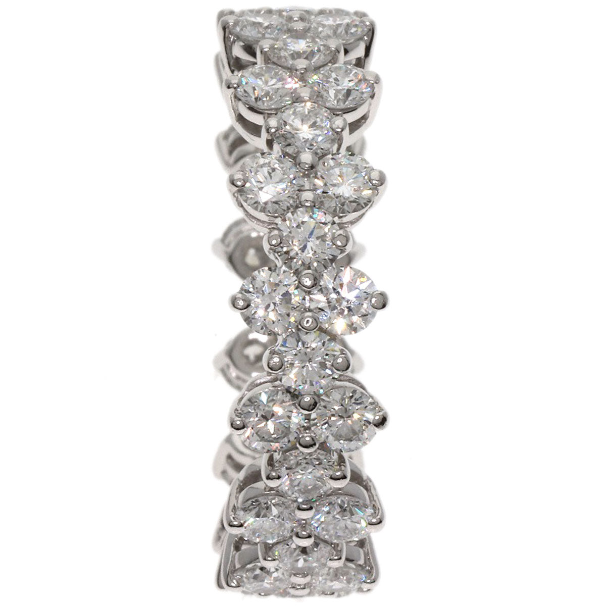 TIFFANY&Co. Aria Full Eternity Diamond Ring Platinum PT950 Ladies [Used]