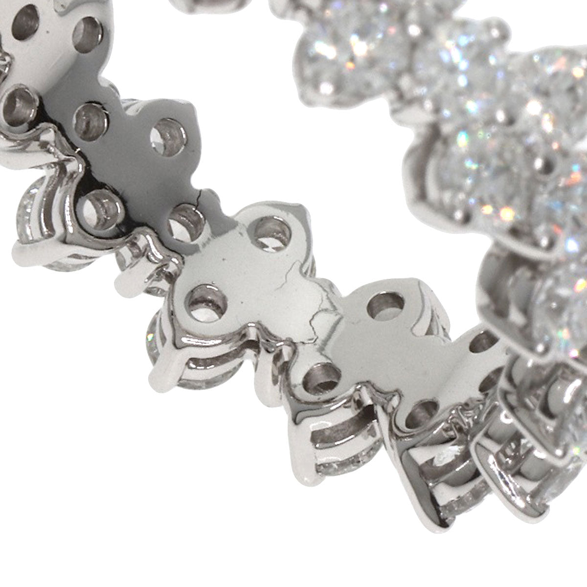 TIFFANY&Co. Aria Full Eternity Diamond Ring Platinum PT950 Ladies [Used]