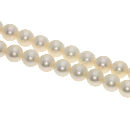 Akoya pearl Pearl Necklace Silver 38.7g　Ladies