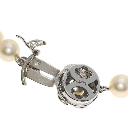Akoya pearl Pearl Necklace Silver 38.7g　Ladies