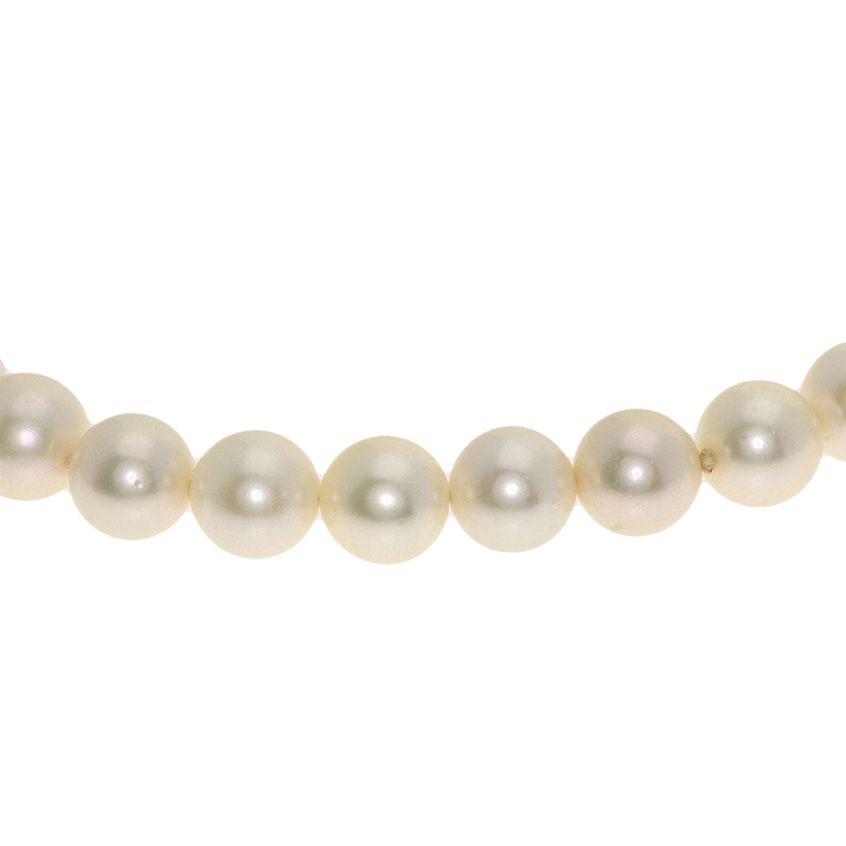 Akoya pearl Pearl Necklace Silver 38.7g　Ladies