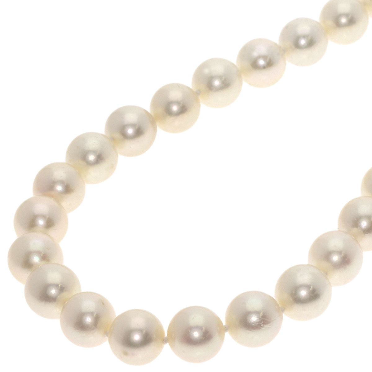 Akoya pearl Pearl Necklace Silver 55.7g　Ladies