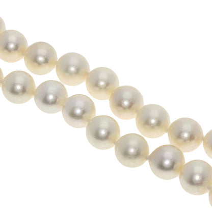 Akoya pearl Pearl Necklace Silver 55.7g　Ladies