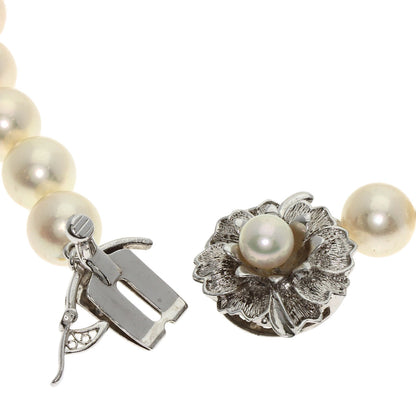 Akoya pearl Pearl Necklace Silver 55.7g　Ladies