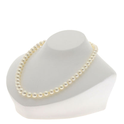 Akoya pearl Pearl Necklace K18 White Gold 36.6g　Ladies