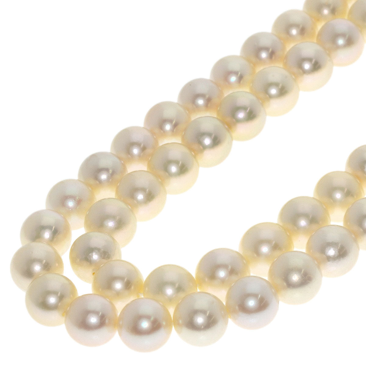 Akoya Pearl Pearl 2 series Necklace Silver 87.8g　Ladies