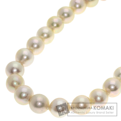 Akoya pearl Pearl Necklace Silver 57.2g　Ladies