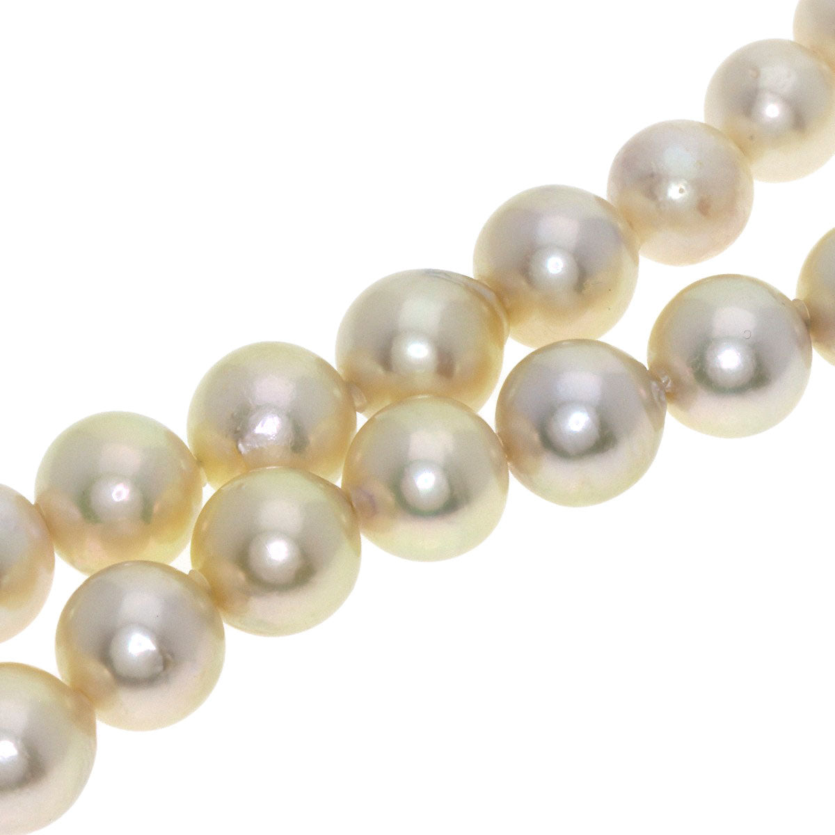 Akoya pearl Pearl Necklace Silver 57.2g　Ladies