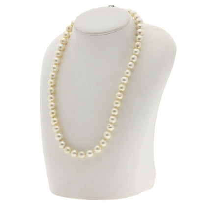 Akoya pearl Pearl Necklace Silver 57.2g　Ladies