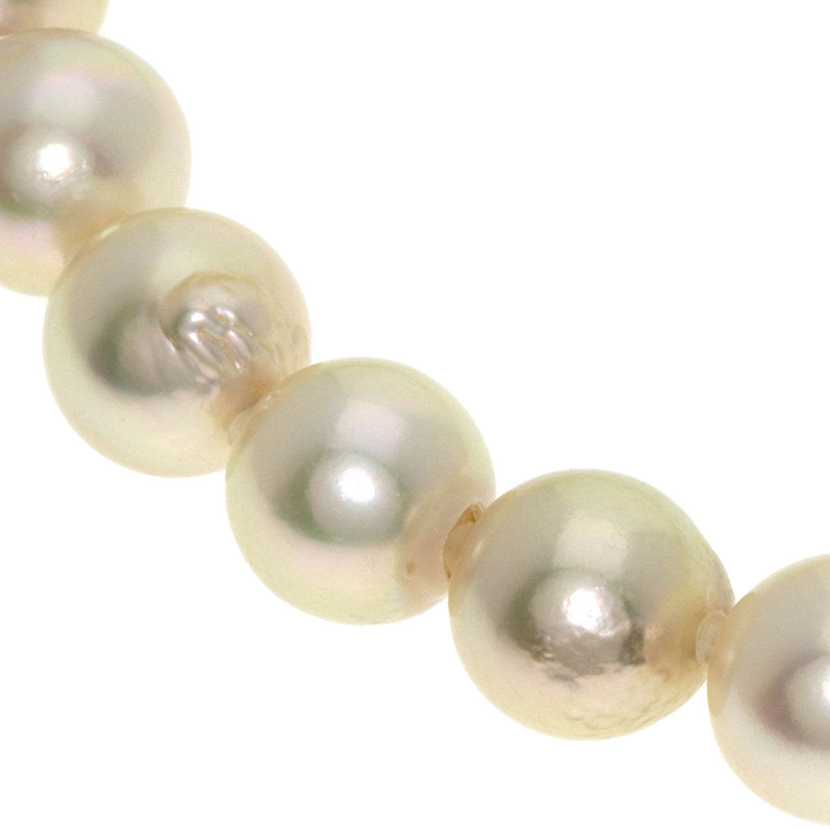 Akoya pearl Pearl Necklace Silver 57.2g　Ladies