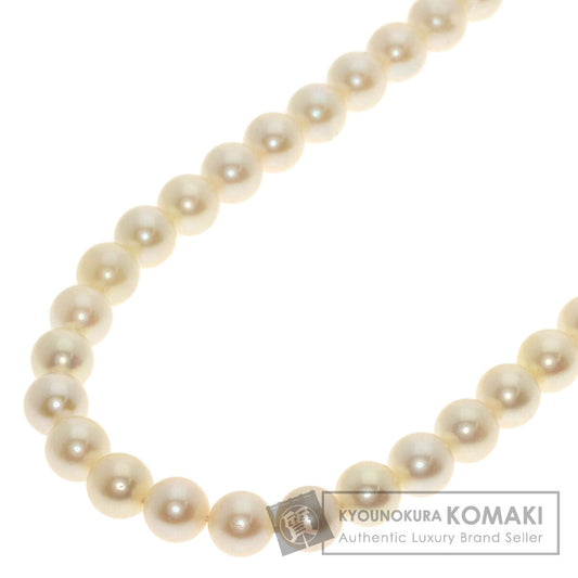 Akoya Pearl Long Necklace Silver 68.2g　Ladies