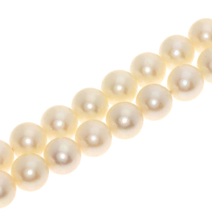 Akoya Pearl Long Necklace Silver 68.2g　Ladies