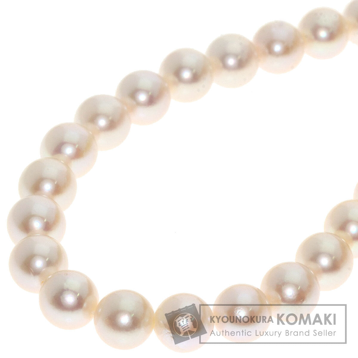 Akoya pearl Pearl Necklace Silver 41.3g　Ladies