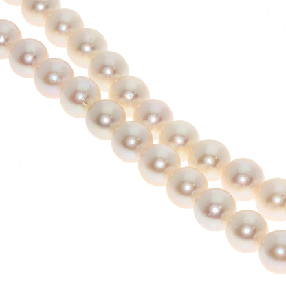 Akoya pearl Pearl Necklace Silver 41.3g　Ladies