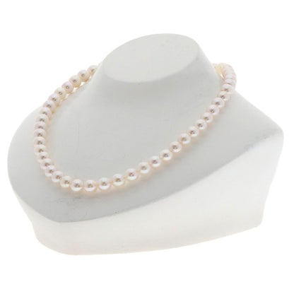 Akoya pearl Pearl Necklace Silver 41.3g　Ladies