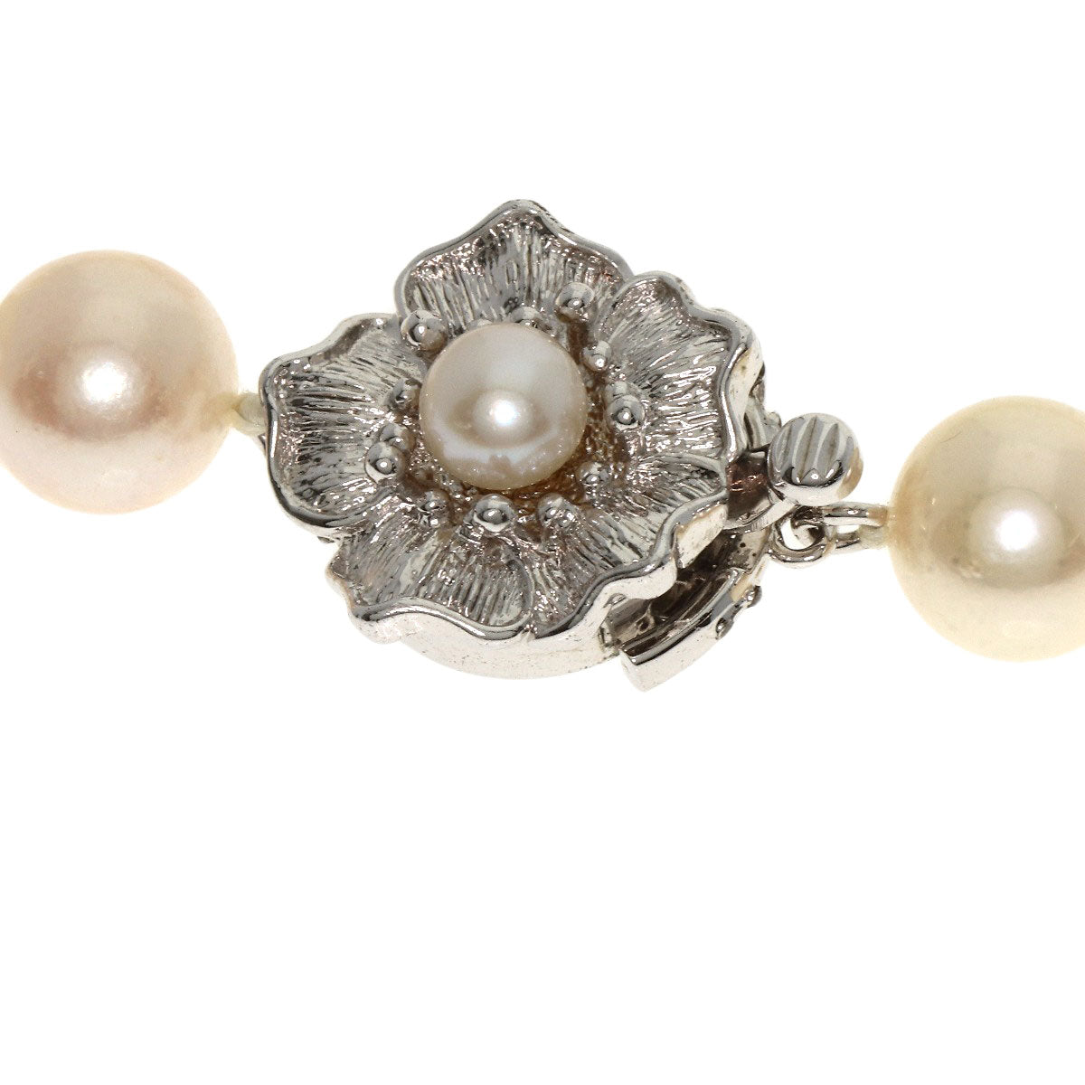 Akoya pearl Pearl Necklace Silver 49.1g　Ladies