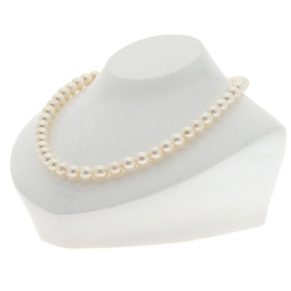 Akoya pearl Pearl Necklace Silver 49.1g　Ladies