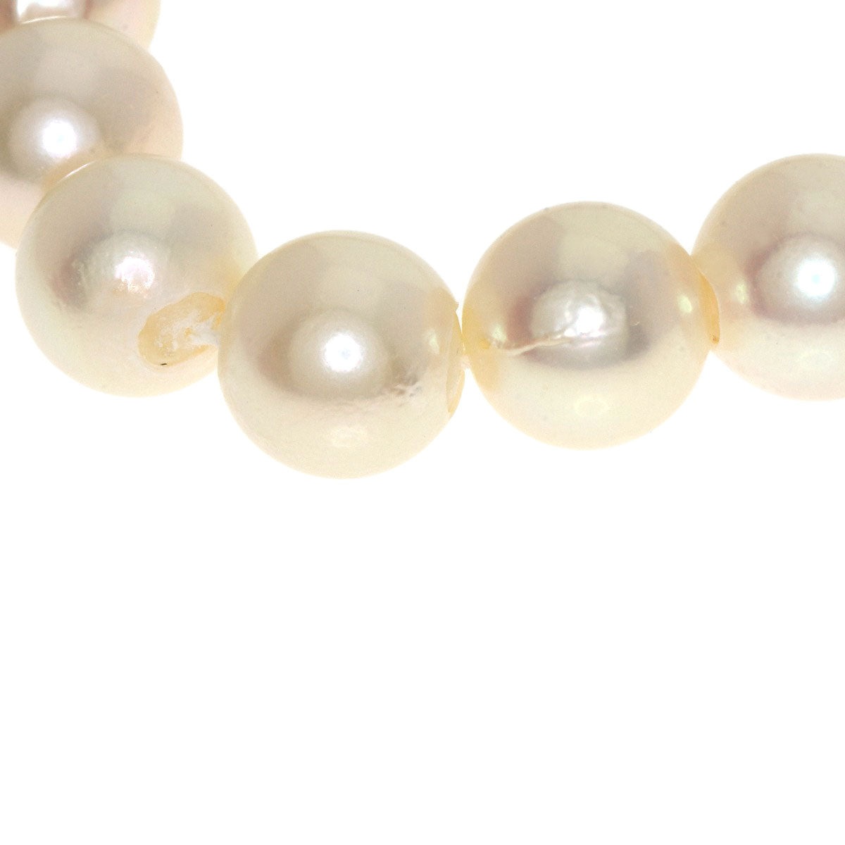 Akoya pearl Pearl Necklace Silver 49.1g　Ladies