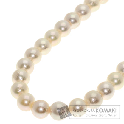 Akoya pearl Pearl Necklace Silver 48.6g　Ladies