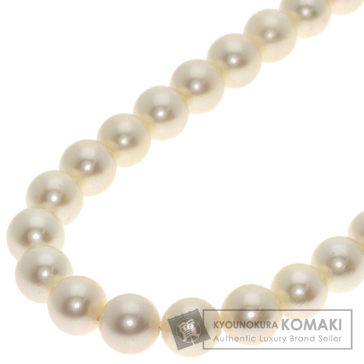 Akoya pearl Pearl Necklace Silver 52.5g　Ladies