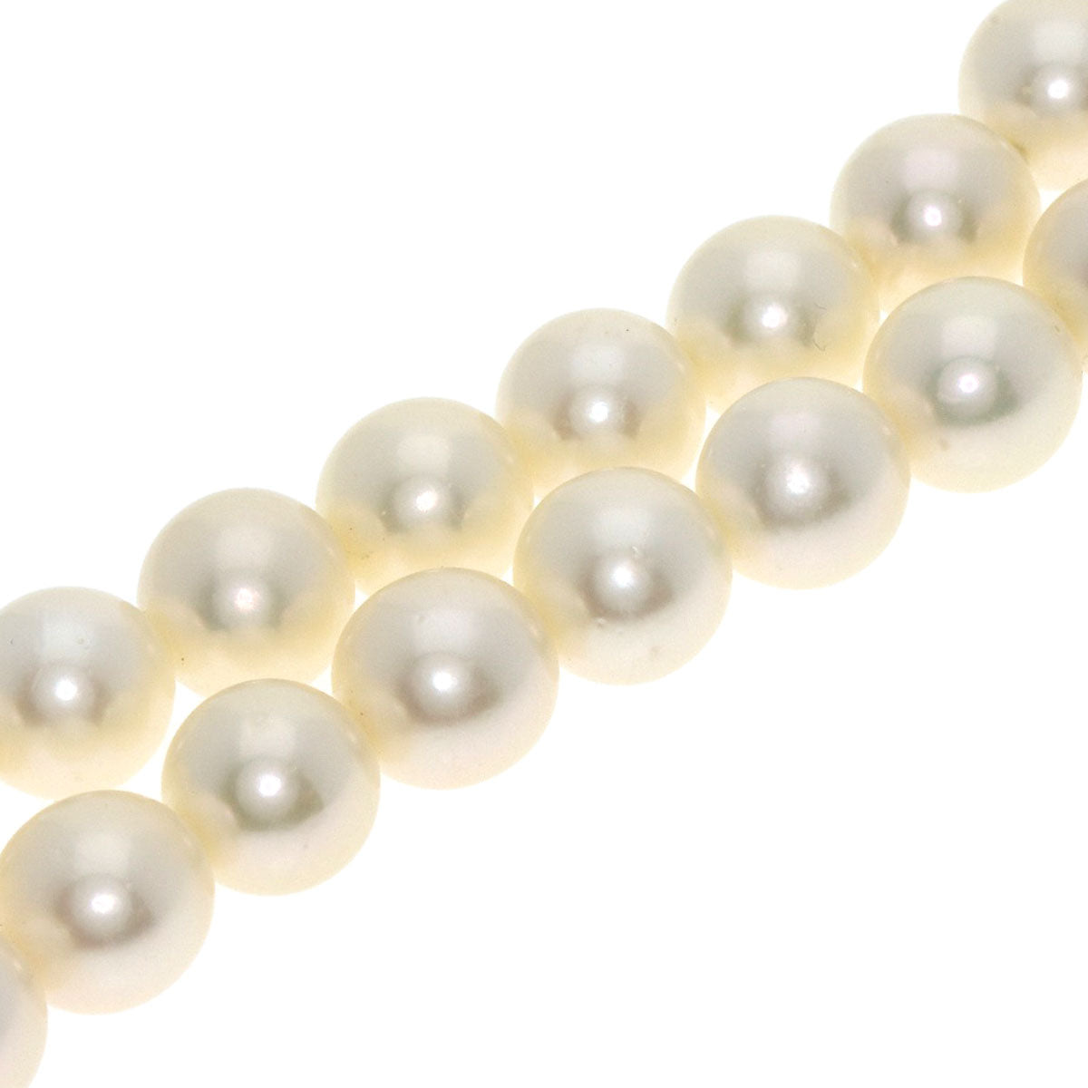Akoya pearl Pearl Necklace Silver 52.5g　Ladies