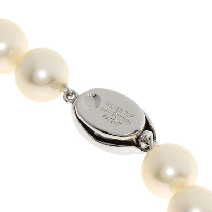 Akoya pearl Pearl Necklace Silver 52.5g　Ladies