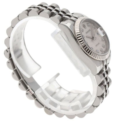 ROLEX DATEJUST 10P Diamond Watches 179174G Stainless Steel/Stainless Steel Ladies