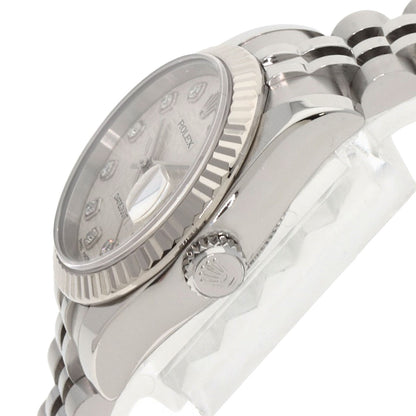 ROLEX DATEJUST 10P Diamond Watches 179174G Stainless Steel/Stainless Steel Ladies