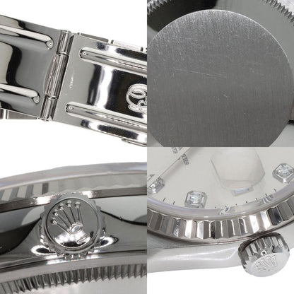 ROLEX DATEJUST 10P Diamond Watches 16234G Stainless Steel/Stainless Steel mens
