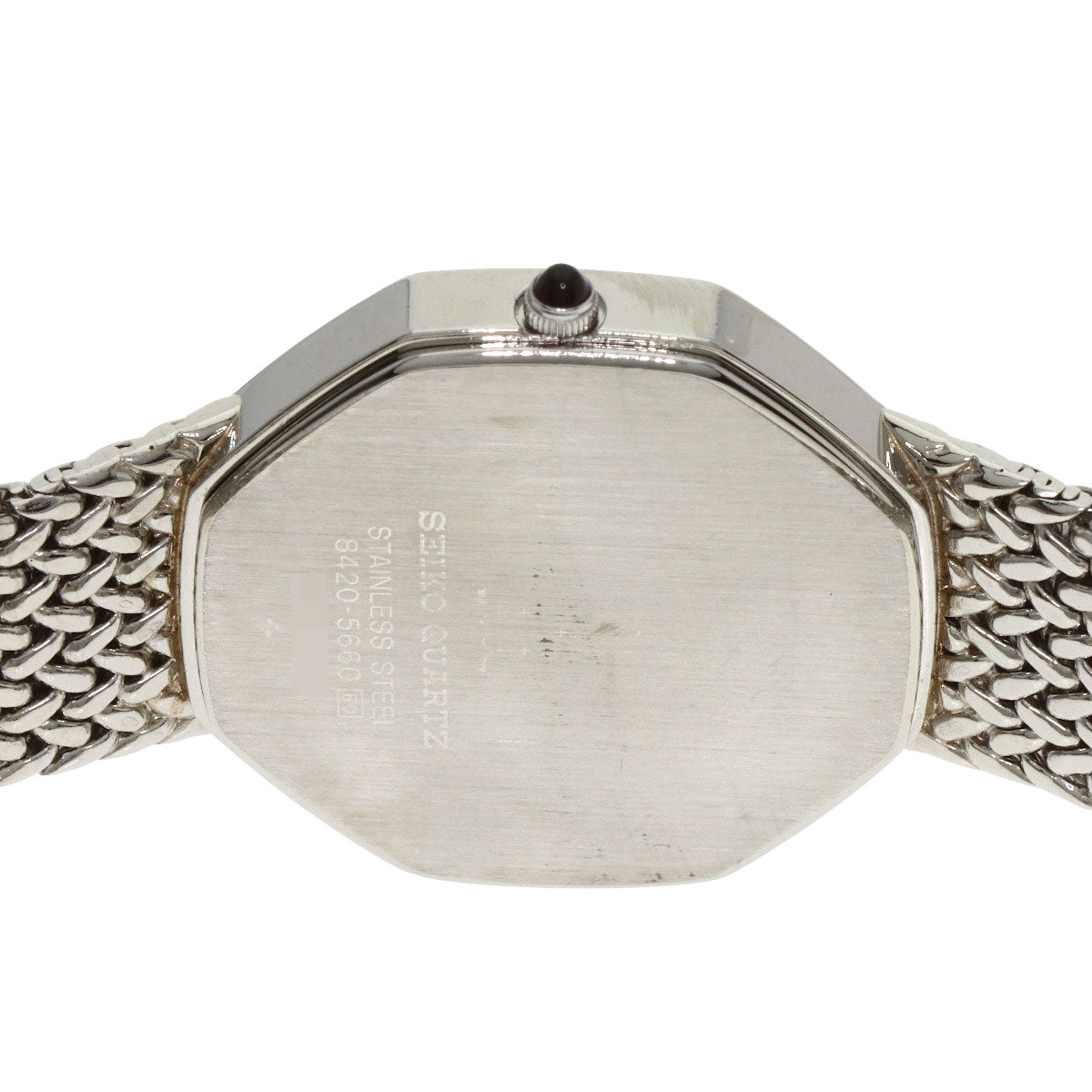 SEIKO CREDOR Octagon Watches 8420-5660 Stainless Steel/Stainless Steel Ladies