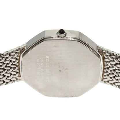 SEIKO CREDOR Octagon Watches 8420-5660 Stainless Steel/Stainless Steel Ladies