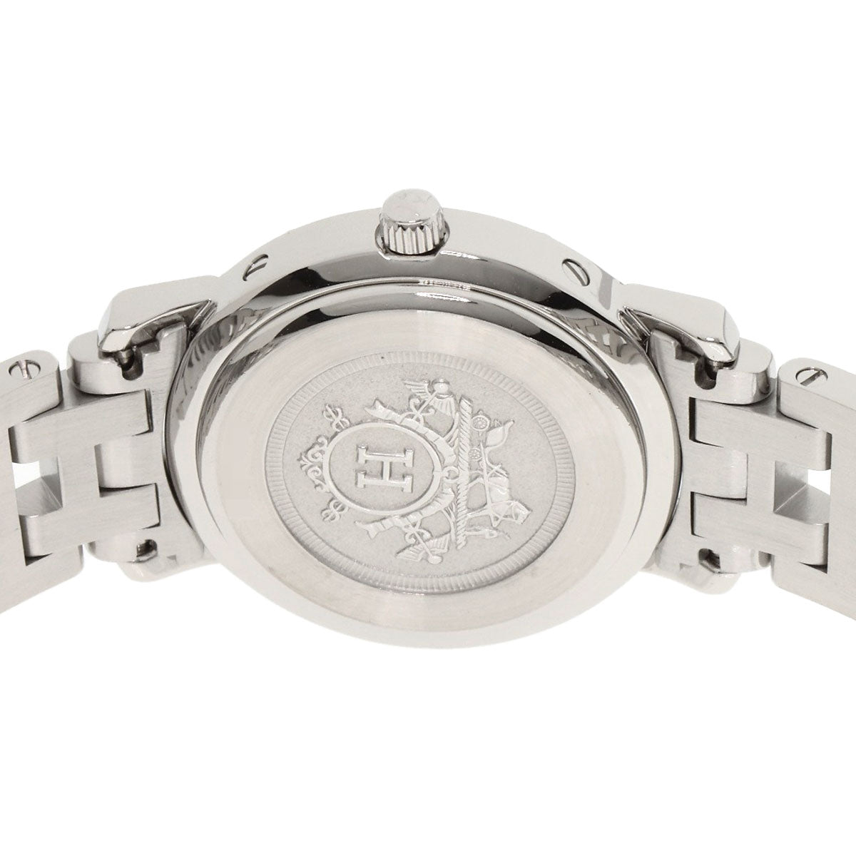 HERMES Clipper Watches CL4.210 Stainless Steel/Stainless Steel Ladies