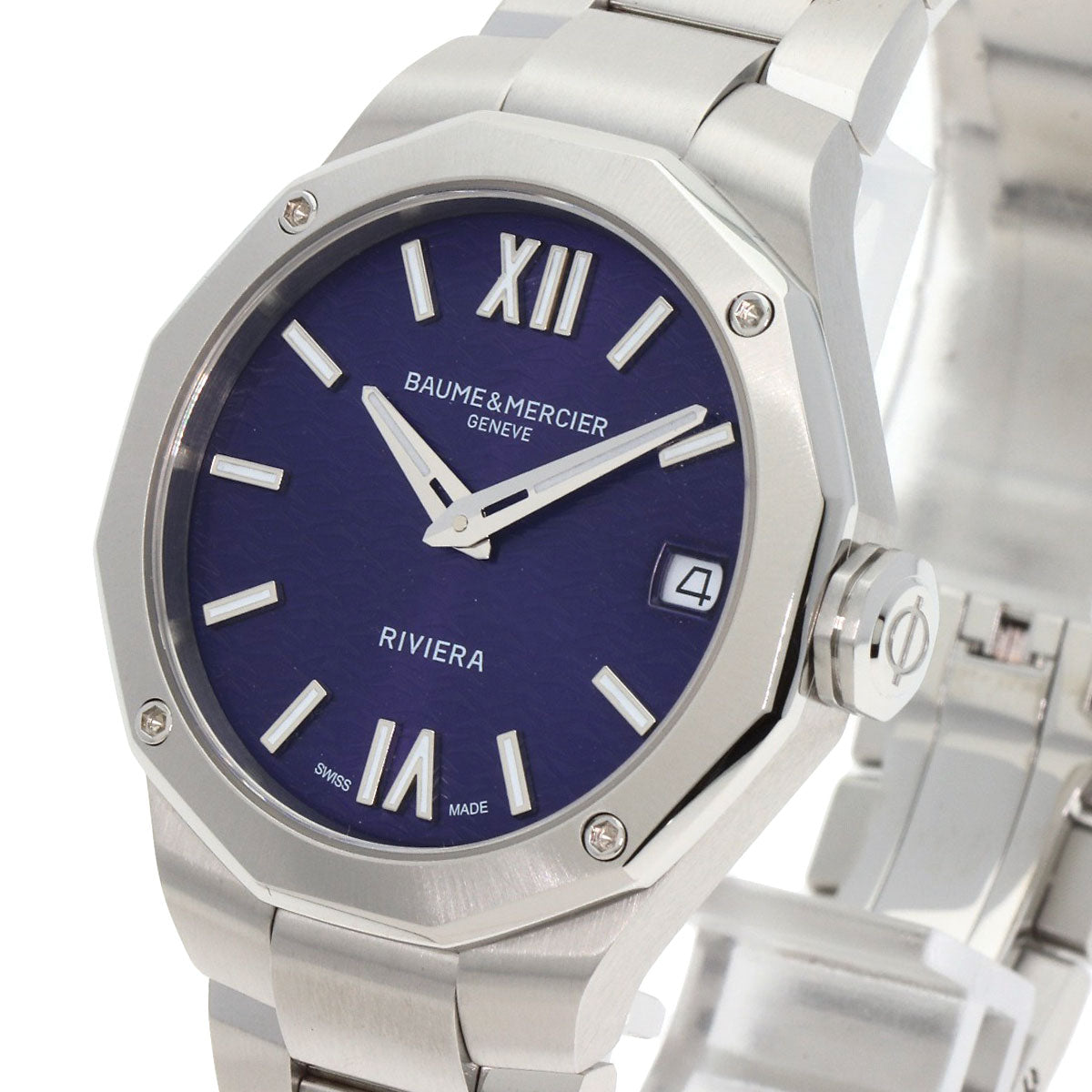 Baume & Mercier Riviera Watches MOA10728 Stainless Steel/Stainless Steel mens