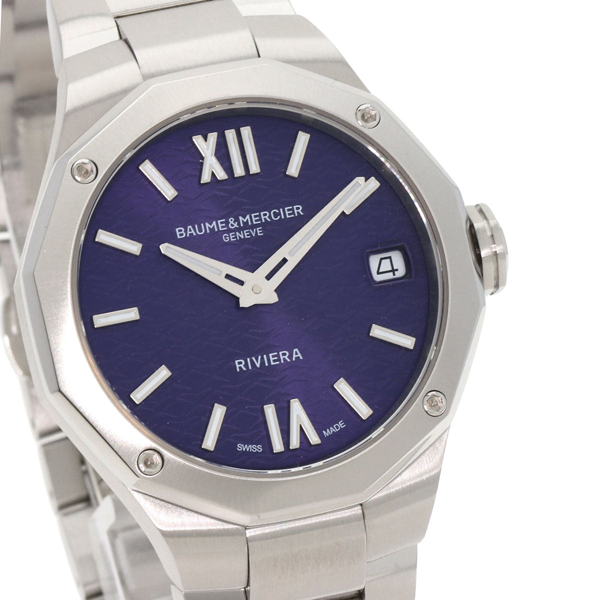 Baume & Mercier Riviera Watches MOA10728 Stainless Steel/Stainless Steel mens