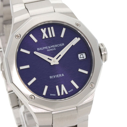 Baume & Mercier Riviera Watches MOA10728 Stainless Steel/Stainless Steel mens