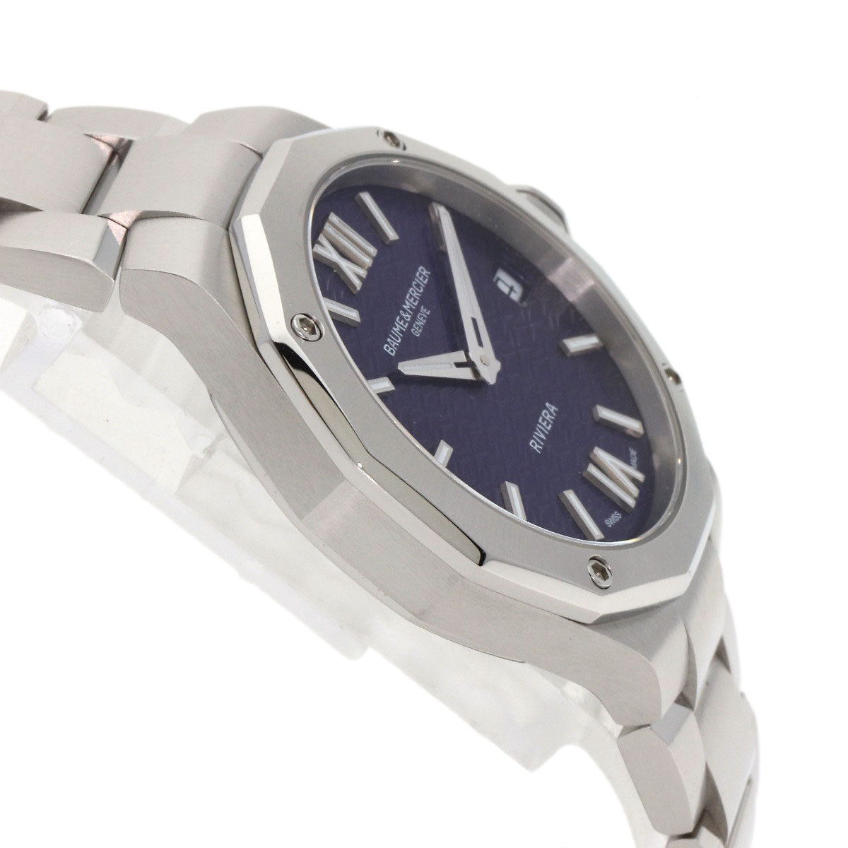 Baume & Mercier Riviera Watches MOA10728 Stainless Steel/Stainless Steel mens