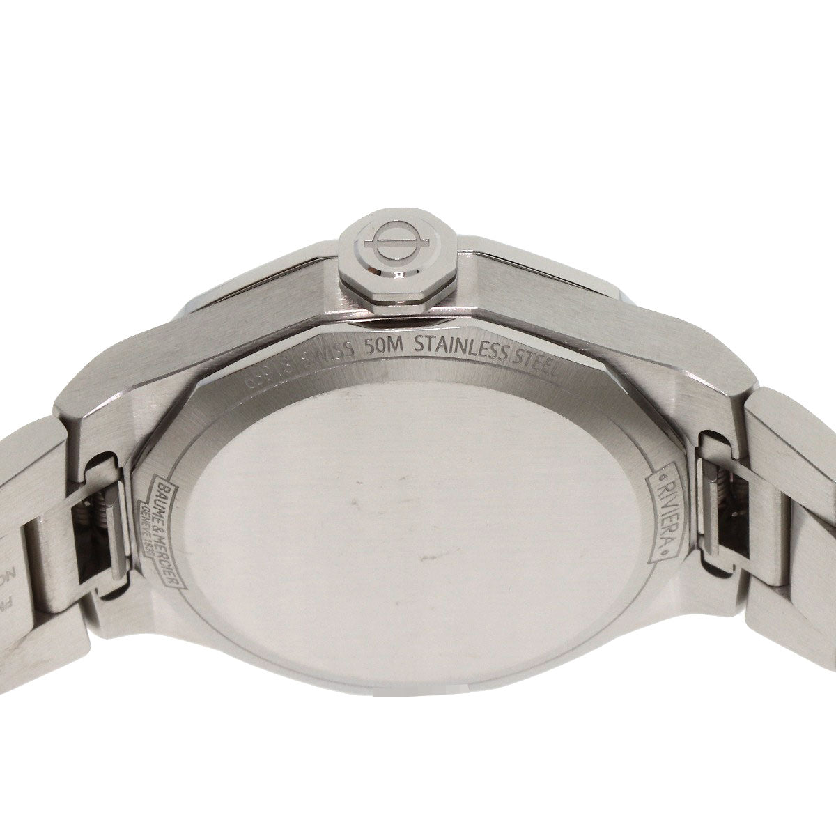 Baume & Mercier Riviera Watches MOA10728 Stainless Steel/Stainless Steel mens