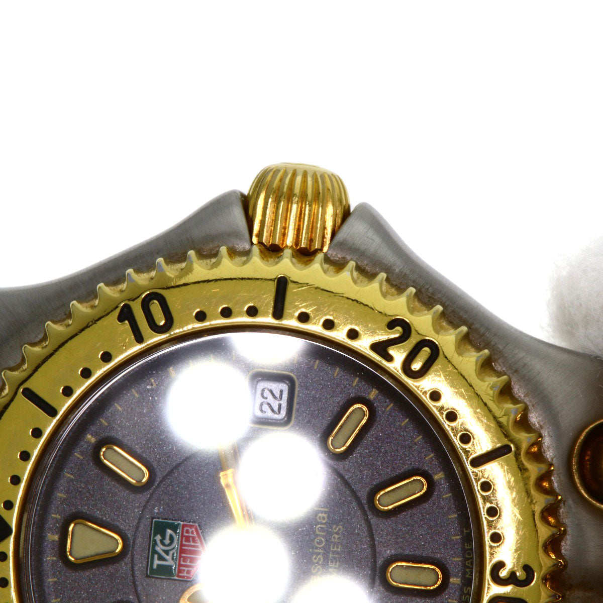 TAG HEUER Sel Date Professional Watches WG1320-2 Stainless Steel/SSxGP Ladies