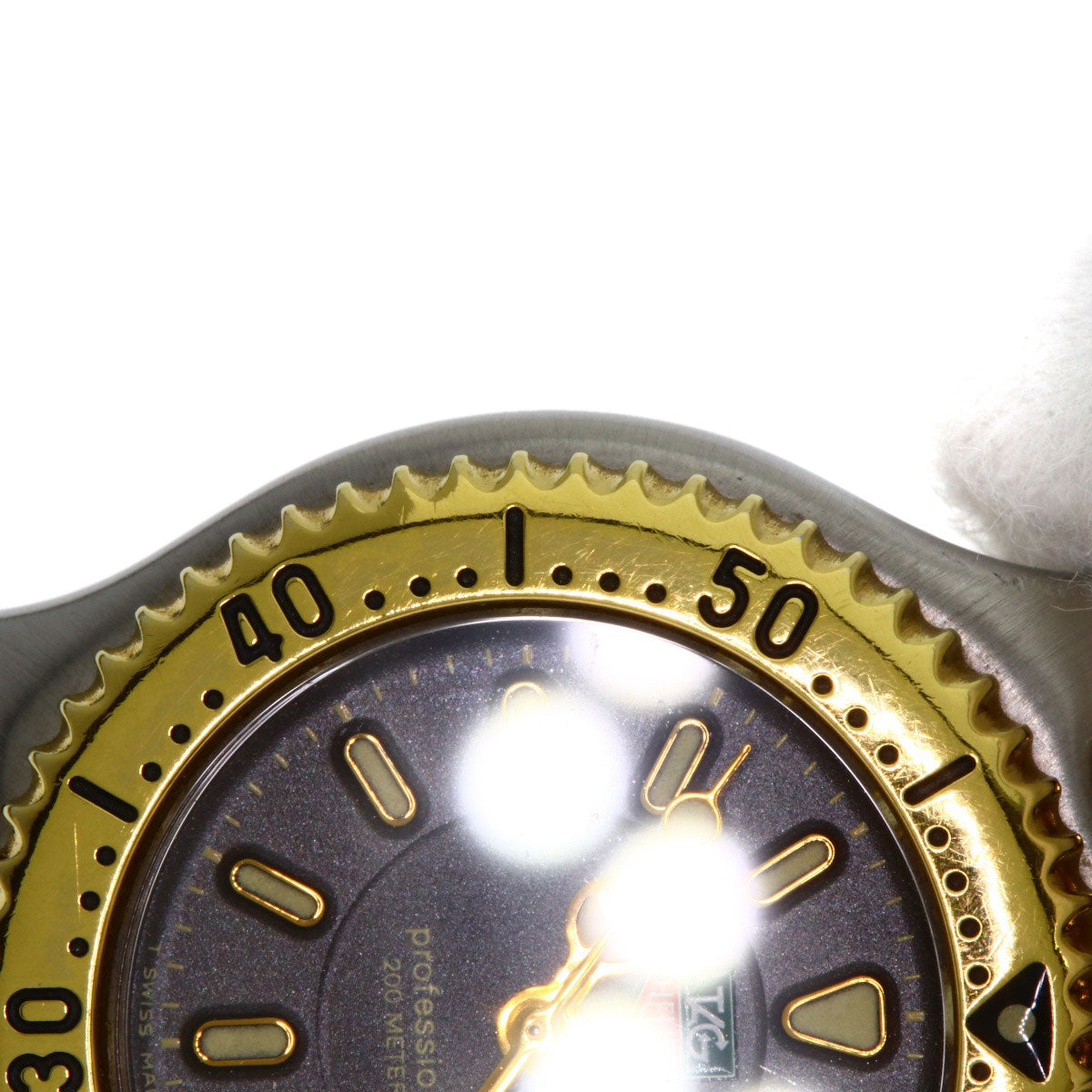 TAG HEUER Sel Date Professional Watches WG1320-2 Stainless Steel/SSxGP Ladies