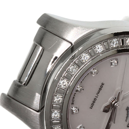 LONGINES HydroConquest 11P Bezel Diamond Watches L3.158.0 Stainless Steel/Stainless Steel Ladies