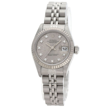 ROLEX DATEJUST 10P Diamond Watches 69174G Stainless Steel/Stainless Steel Ladies