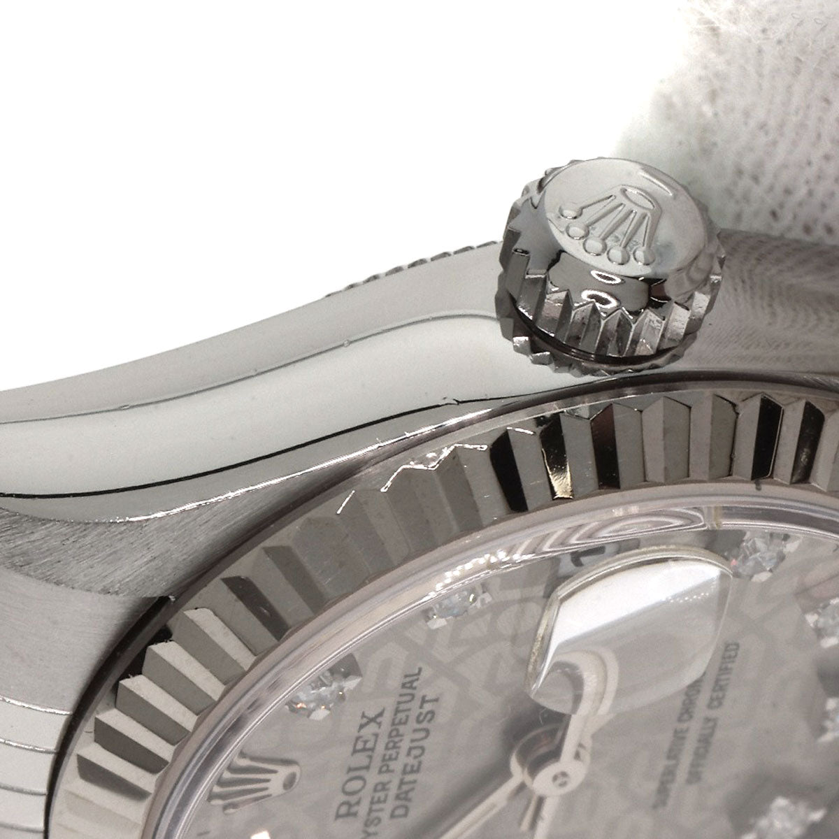 ROLEX DATEJUST 10P Diamond Watches 69174G Stainless Steel/Stainless Steel Ladies