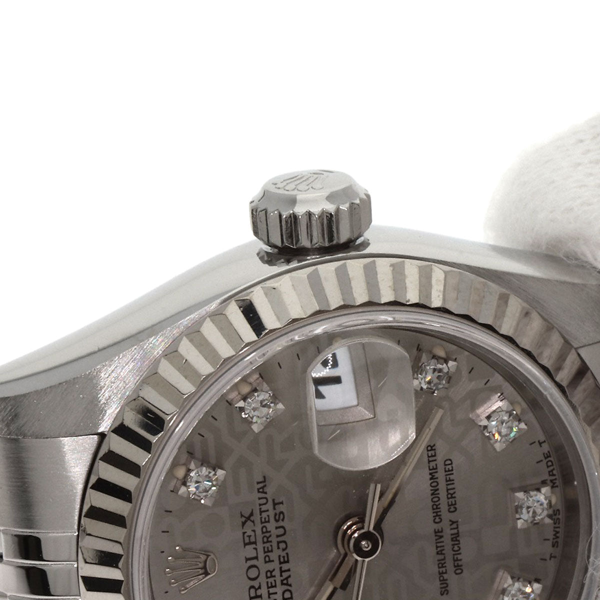 ROLEX DATEJUST 10P Diamond Watches 69174G Stainless Steel/Stainless Steel Ladies