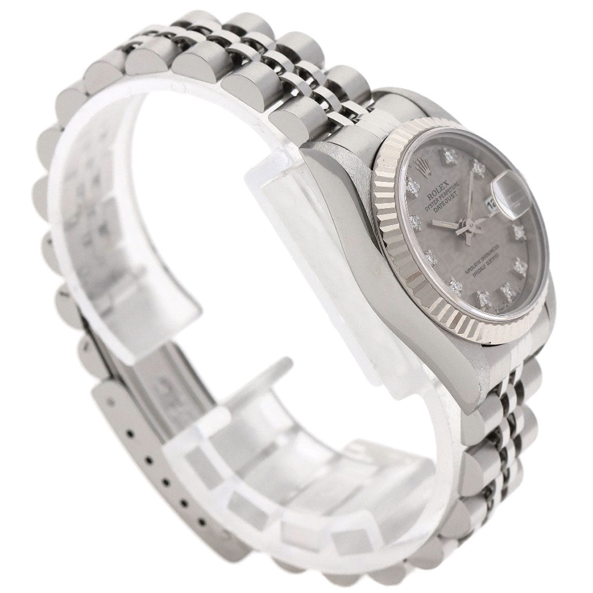 ROLEX DATEJUST 10P Diamond Watches 69174G Stainless Steel/Stainless Steel Ladies