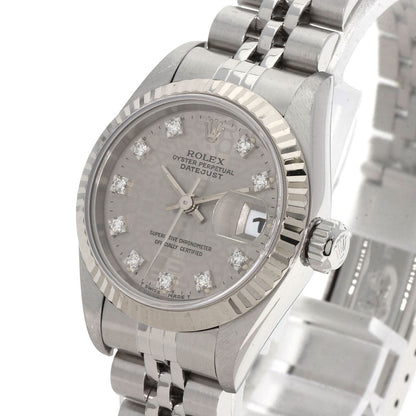 ROLEX DATEJUST 10P Diamond Watches 69174G Stainless Steel/Stainless Steel Ladies